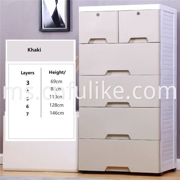 Large Kids Storage Cabinet